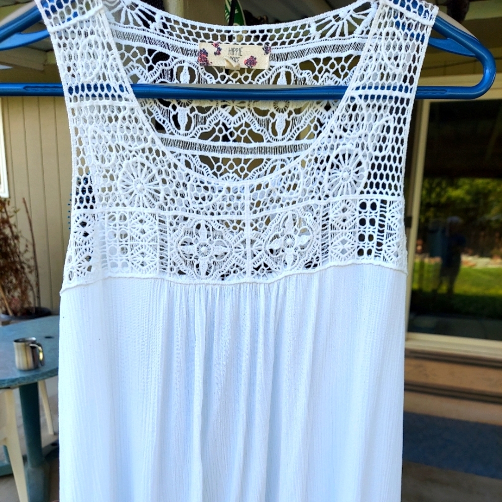 Lacy croched top